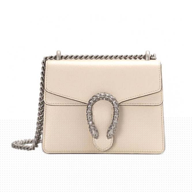 G*u*i dionysus mini leather bag 421970 (20*15.5*5cm)